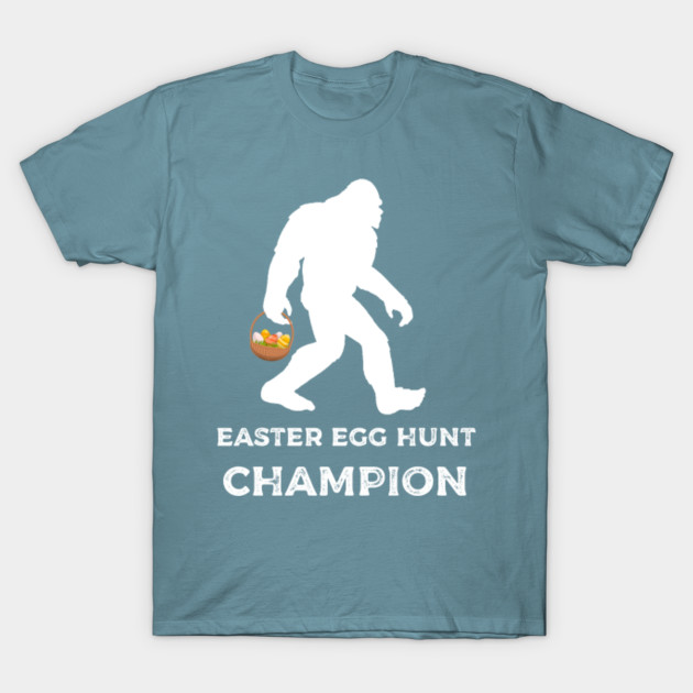 Discover Bigfoot Easter Egg Hunt Champion funny - Bigfoot Easter Egg Hunt Champion Funny - T-Shirt