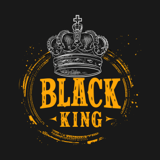 Black King Crown T-Shirt