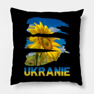 Ukraine sunflower Pillow