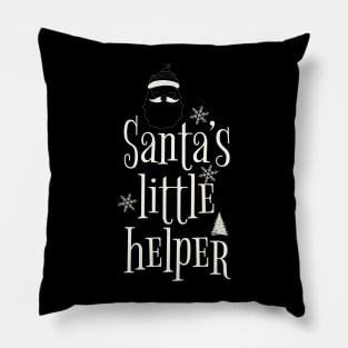 Santa's little helper Pillow