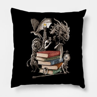 Fantastic Literature Pillow