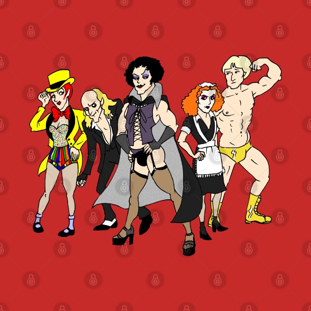 The Transylvanians (Rocky Horror Picture Show) by FieryWolf