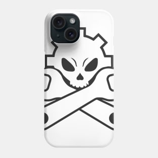 Mechanic Skull And Crossed Tools Funny Phone Case