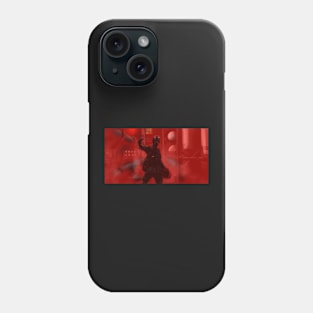 Red Nuclear Power Phone Case