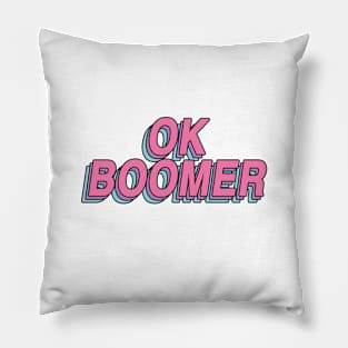 ok boomer Pillow