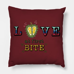 LOVE at first BITE Pillow