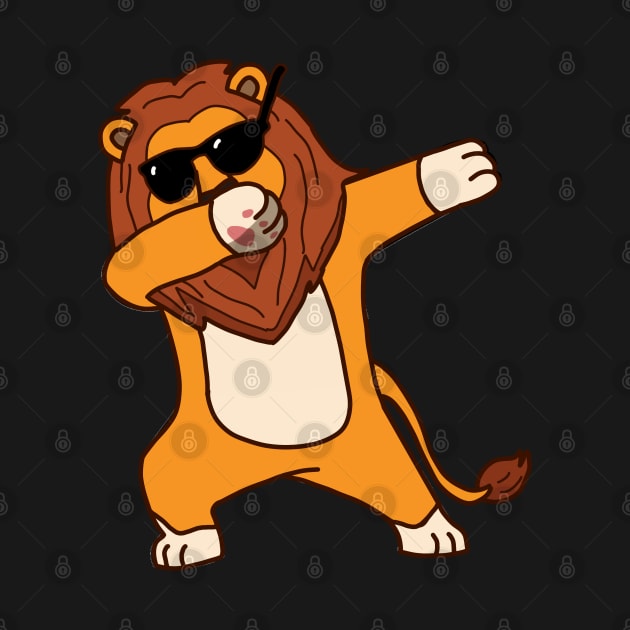 Dabbing Lion by TheUnknown93