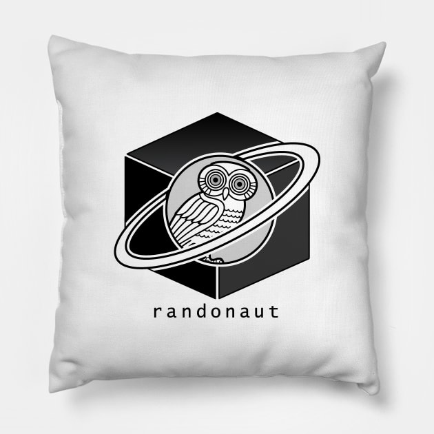 randonaut Pillow by triggerleo