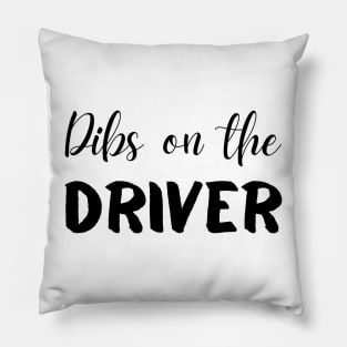 Dibs on the Driver Pillow