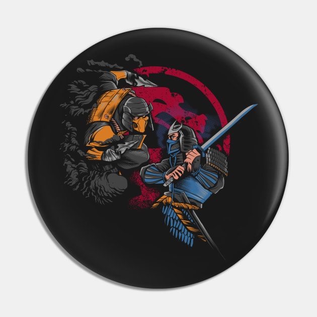 Mortal Samurais Pin by RedBug01