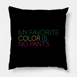 Fave Color Pillow