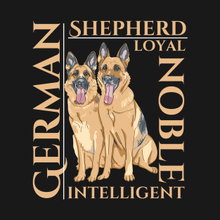 German Shepherd Dog Traits - dog theme gift T-Shirt