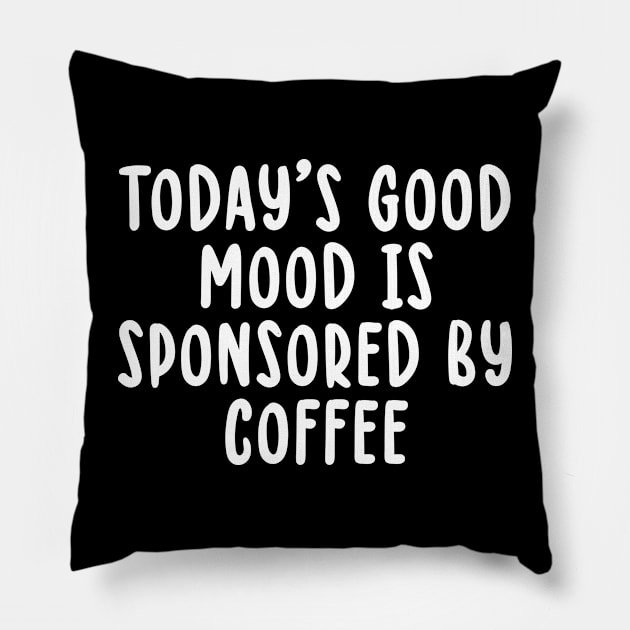 Today's Good Mood is Sponsored by Coffee Pillow by TIHONA