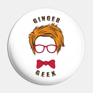 Ginger geek Pin