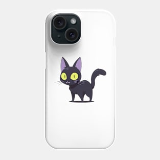 Black Cat Phone Case