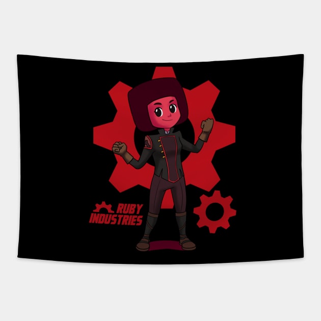 Ruby industries Tapestry by ribeironathana