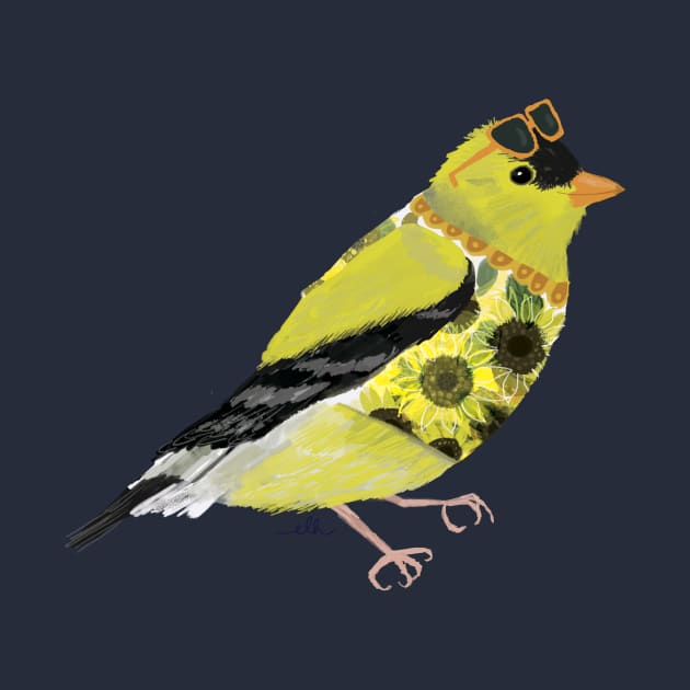 Summer Goldfinch by EmilyLaurelHarris