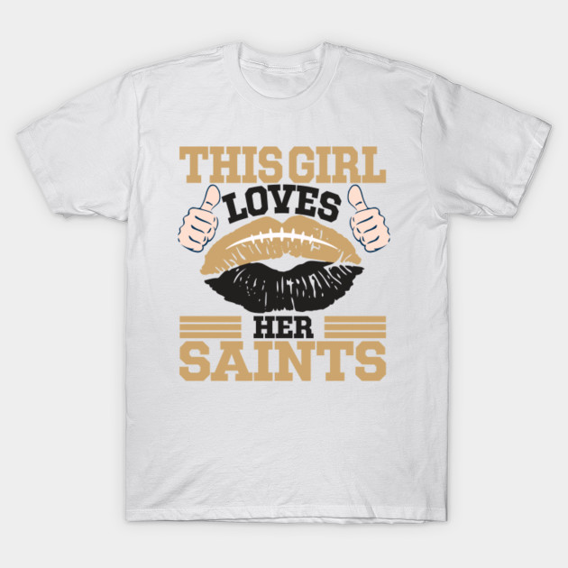 saints tee shirt