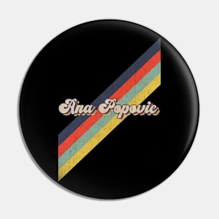 retro vintage color Ana Popovic Pin