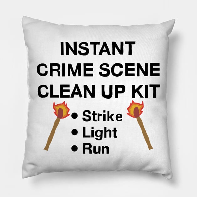 Instant Clean Up Pillow by Wormunism