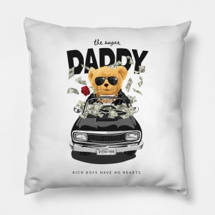 the sugar daddy Pillow