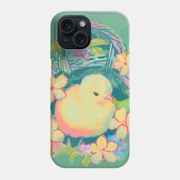 Basket Chick Phone Case by chen_dll