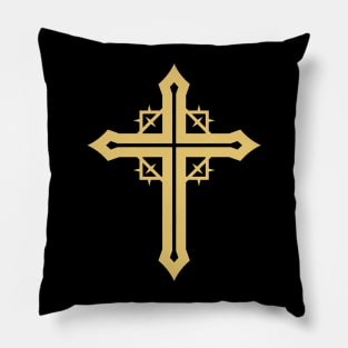 Cross of Jesus Christ and crown of thorns Pillow