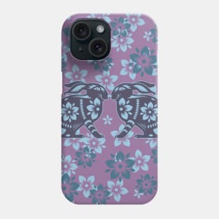 Kissing Bunnies Phone Case