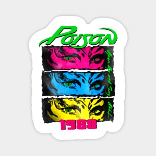 poison 1988 Magnet