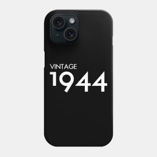 Vintage 1944 Gift 76th Birthday Party Phone Case