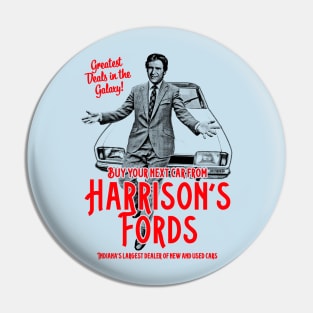 Harrison Ford Car Dealership Pin