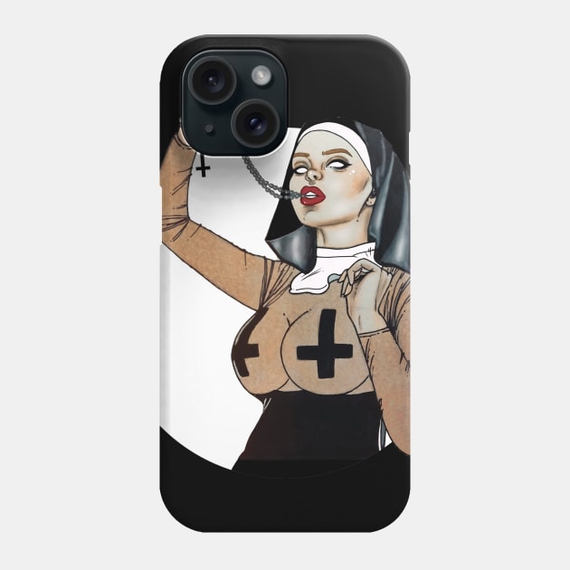 Forgive me father Phone Case by Lissacorinne