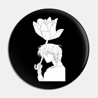 flower umbrellla Pin