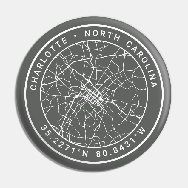 Charlotte Map Pin by Ryan-Cox