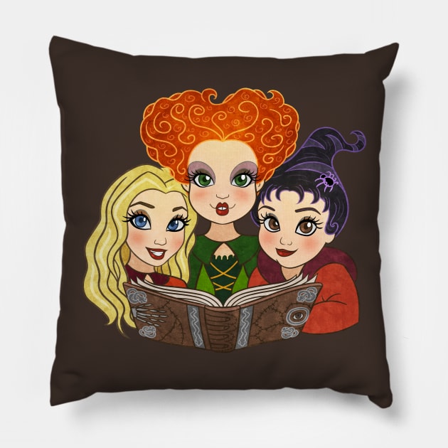 Amuck Amuck Amuck Pillow by Ellador