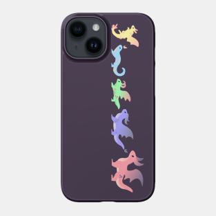 Dragons Phone Case - Wee Dragon Lineup by therealfirestarter