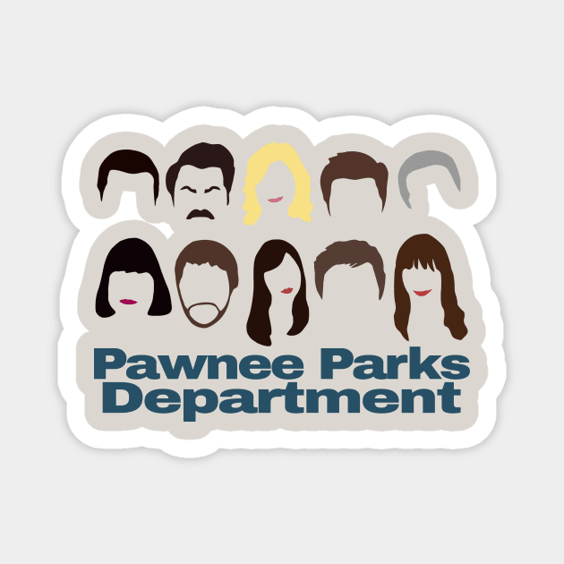 Parks Department Magnet by nicedrak