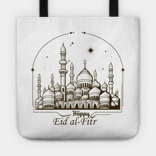 Masjid Mubarak Islamic Arabic Calligraphy Tote