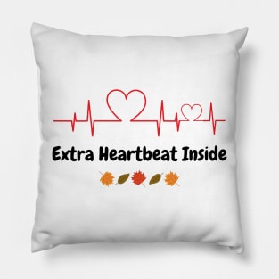 Extra Heartbeat Inside Pillow