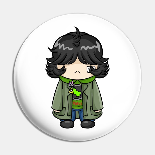 Lil' Ashton 1 sticker Pin by Espoir Du Vide