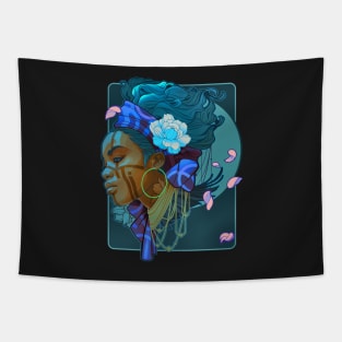 Copy of Black Is Beautiful (Night) Tapestry