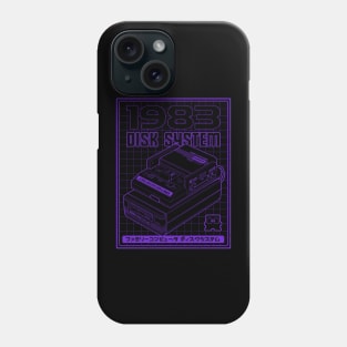 Disk system Phone Case