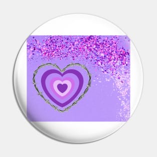 purple heart Pin