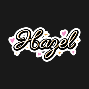 Hazel name cute design T-Shirt