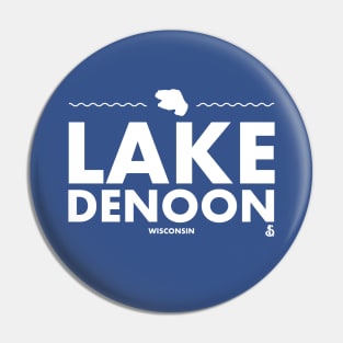 Racine County, Waukesha County, Wisconsin - Lake Denoon Pin