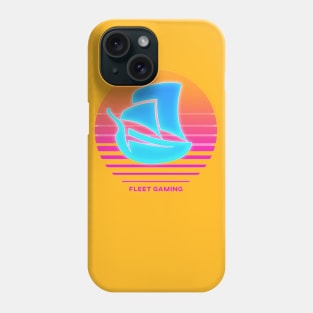 Fleet gaming vapor wave Phone Case