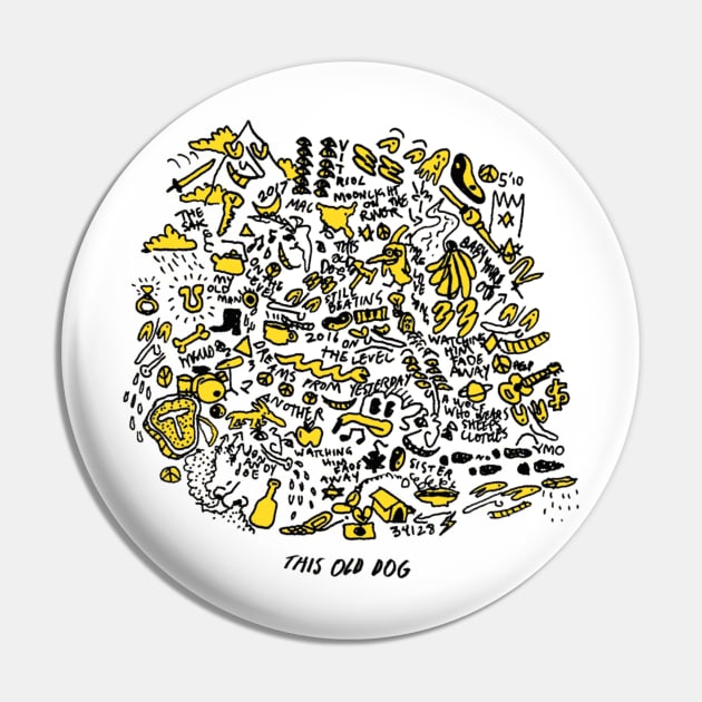 Mac Demarco This Old Dog Pin by SOMASHIRTS