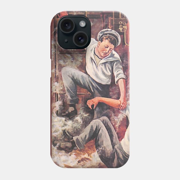 A Brave Steamship Stoker Phone Case by Star Scrunch