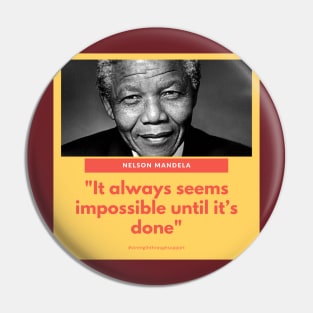 Nelson Mandela Pin