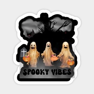 Spooky Vibes Halloween Shirt Magnet